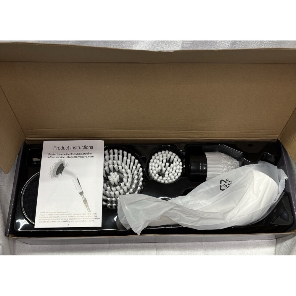 8 in 1 Electric Spin Scrubber with 8 Replaceable Brush Heads, Multi-Functional‎ - Picture 5 of 9